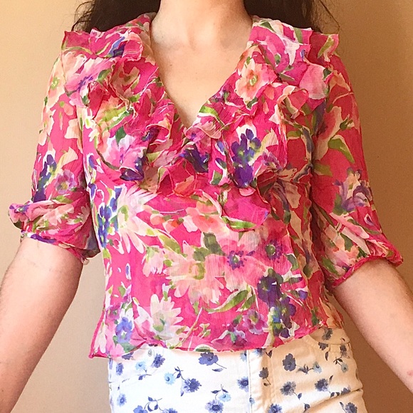 🌸❣️ Silk Ralph Lauren ❣️🌸 - Picture 5 of 7